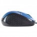 MC Saite  Optical Mouse For Computer and Laptop Blue and Black