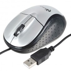 MC Saite Optical Mouse For Computer and Laptop Black and Silver