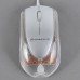 MC Saite 8033 High Precision Optical Mouse Silver and Transparent