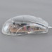 MC Saite 8033 High Precision Optical Mouse Silver and Transparent