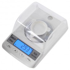 1.7" LCD High-Precision Digital Jewelry Scale - 50g/0.001g (4 x AAA)