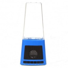 Portable Fountain Style Music Speaker Mp3 Player AuX-in/USB 2.0/SD Blue