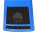 Portable Fountain Style Music Speaker Mp3 Player AuX-in/USB 2.0/SD Blue