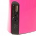 Portable Fountain Style Music Speaker Mp3 Player AuX- in/USB 2.0/SD Pink
