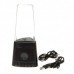 Portable Fountain Style Music Speaker Mp3 Player AuX- in/USB 2.0/SD Black