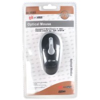 MC Saite Optical Mouse for Computer Laptop Black and Silver