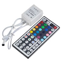 44-Key IR Remote Controller for RGB LED Light Strip 12V Common Cathode