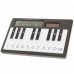 Solar Powered  Mini Piano Type Simple Calculator 5 Colors avli.