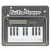 Solar Powered  Mini Piano Type Simple Calculator 5 Colors avli.
