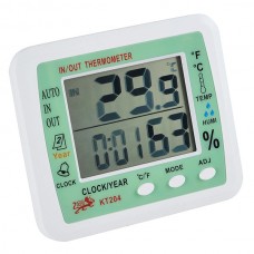 Digital Clock Week  Hygrothermometer KT204