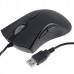 MC-076U Wired Optical Mouse For Computer Laptop Notebook Black