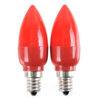 High Power LED Candle Lamp E12 AC100-240V 2X1W Light