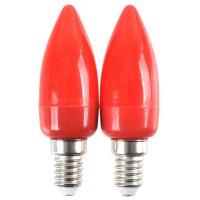 High Power LED Candle Lamp E14 AC100-240V 2X1W
