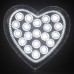 Easy Power Heart Shaped 3w Rechargeable EP 301 LED Light Bulb with Remote Controller