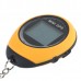 USB Rechargeable 1.4" LCD 65-Channel Mini GPS Receiver with Carabiner (WAAS/EGNOS)