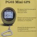 USB Rechargeable 1.4" LCD 65-Channel Mini GPS Receiver with Carabiner (WAAS/EGNOS)