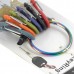 Nite Ize Colorful Stainless Steel Key Rack Biner Blk with Key Ring