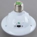 White Light Lamp Bulb with Remote Controller with Automatic emergency illumination function