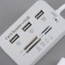 Multi-Card Reader + 3-Port USB Hub Combo Kit w/ USB Cable for iPad/iPad 2