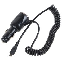 Universal Micro 5-Pin Mobile Car Adapter/Charger for Blackberry Cell Phones (DC 10~30V)