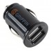 Mini Bullet Dual USB Car Charger for iPhone / iPad / iPod