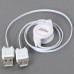 USB 2.0 Type A Male to A Female Extension Cable 65cm White