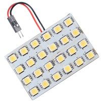 Car Interior Roof Reading Light Bulb 5252 SMD 24-LED White