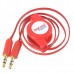 3.5mm Retractable Stereo Audio Extension Cable Male to Male 65cm