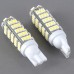 T10 68 LED Vehicle Car Signal Bulb 3020 SMD White Light Lamp DC12V  2pcs