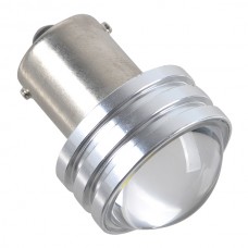Car Turning Signal Light 3528 12-LED Bulb Lamp w/ Convex Lens White
