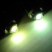 T10 Vehicle Car Signal Bulb 1W High Power LED 12V White Light 2pcs
