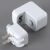 1A Ruien USB Power Adapter Charger for ipod iphone White