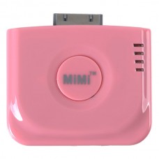 MiMi Angel External Power Charger w/ Stand for iPhone & iPod pink