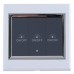 3-Way Wireless Remote Control LCD Touch Wall Switch 3CH