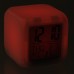 Fashion Glowing LED 7 Color Change Digital Alarm Clock