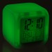 Fashion Glowing LED 7 Color Change Digital Alarm Clock