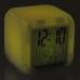 Fashion Glowing LED 7 Color Change Digital Alarm Clock