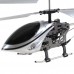 Apple iPhone iPod iPad IR Controlled 3CH R/C I-Helicopter with Gyroscope Silver Black 170