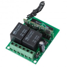 2CH RF Wireless Relay Remote Control Controller Module 315MHz 12V ZF-K2