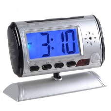 Mini Alarm Clock Mini DV DVR Hidden Camera w/ Monitor+ Remote Control