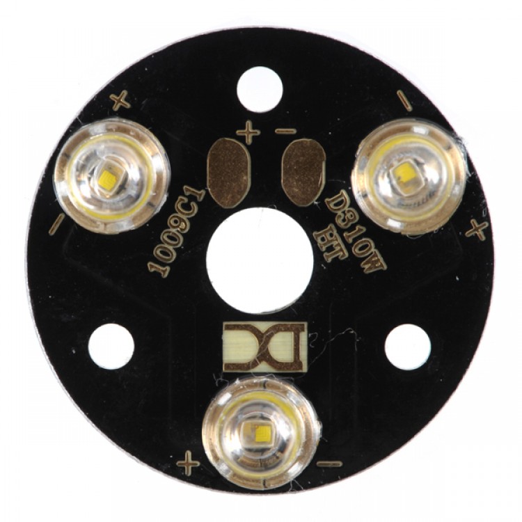 3x1W White LED Lamp Light Parts 6500K 3LED Orsran 5pcs Free Shipping