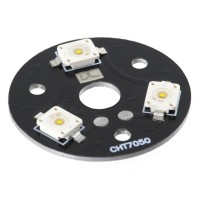 3x1W White LED Lamp Light Parts 6500K 3-LED Orsran 5pcs