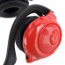 Fashion Sport MP3 Player Headset Headphones TF Card Slot Reader Red