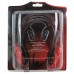 Fashion Sport MP3 Player Headset Headphones TF Card Slot Reader Red