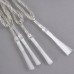 10M White 100-LED Light Decorative Holiday Party Fibre Optic Light 220V