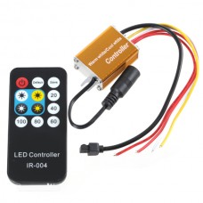 White Light LED Controller Dimmer LED Strip Light Remote Controller SLCB-4A0W