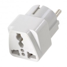 AC Power Plug Adapter Socket US EU 10A/16A 250V (2-Pack)