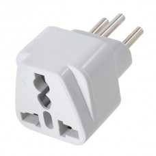 AC Power Plug Adapter Socket US EU 10A/16A 250V (2-Pack)