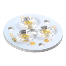 3x1W White LED Lamp Light Parts 6500K 301