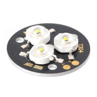 3x1W White LED Lamp Light Parts 6500K T304